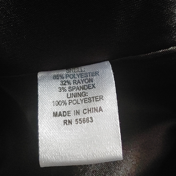 Athena Marie Blazer Jacket Black/Purple Size L - Picture 10 of 10